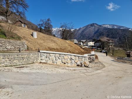 Sanacija zemeljskega plazu nad JP 660473 Županje Njive (7)
